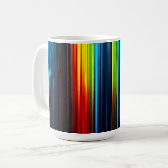 Vibrant Light Spectrum Kaffeetasse (Vorderseite Links)