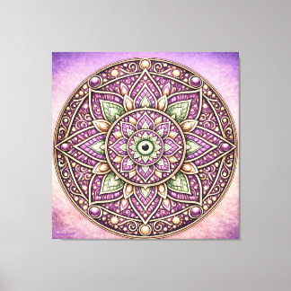Vibrant Mandala Art Mural – Sacré Géométrique Colo