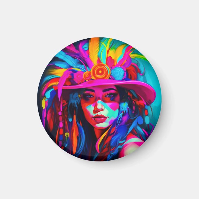 Vibrant Muse Magnet (Vorne)