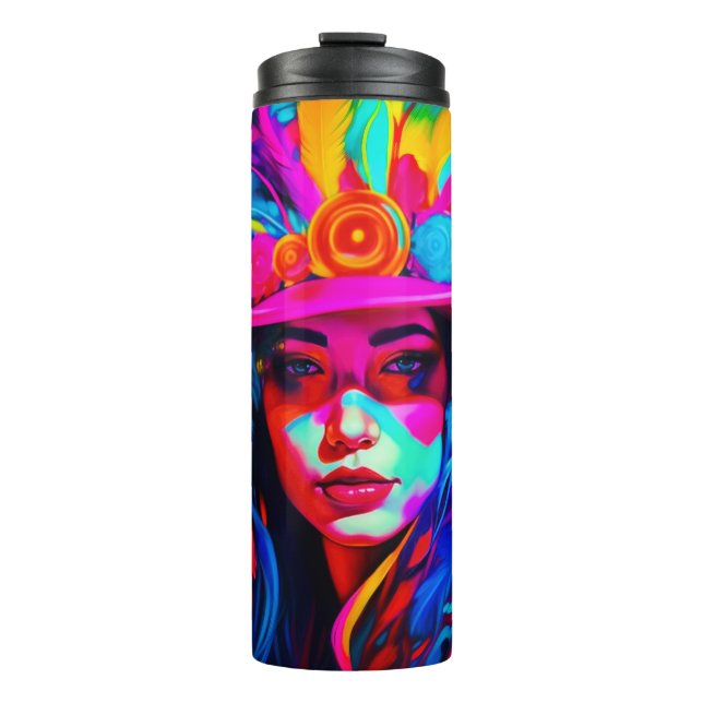 Vibrant Muse Thermosbecher (Vorderseite)