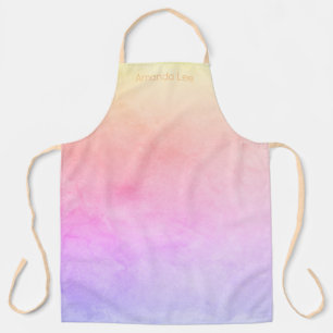 Vibrant Ombre Rainbow Blend Schürze
