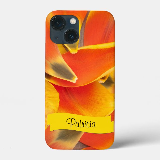 Vibrant Orange Tulip Petals Fotografie Case-Mate iPhone Hülle (Rückseite)