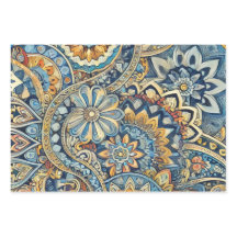 Vibrant Paisley Whirl