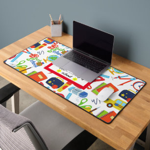 Vibrant personnalisable Retour au Motif scolaire