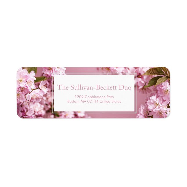 Vibrant Pink Cherry Blossom Petal Lush Botanical (Vorne)