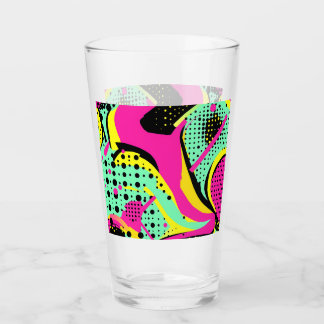 Vibrant Pop Art  Glas