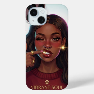 Vibrant Soul Afro-Schönheitsillustration  Case-Mate iPhone Hülle
