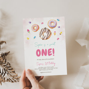 Vibrant Sweet Invitation d'anniversaire