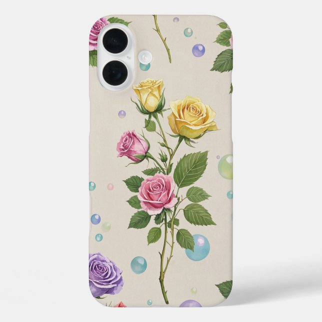 Vibrant Vibes: Bold & Beautiful iPhone Case (Rückseite)