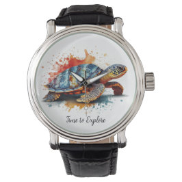 Vibrant Voyager, custom Armbanduhr