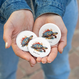 Vibrant Voyager, custom Button