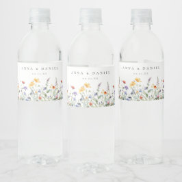 Vibrant Watercolor Wildflower Wedding