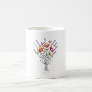 Vibrant Wildflower Bouquet Mother’s Day Kaffeetasse