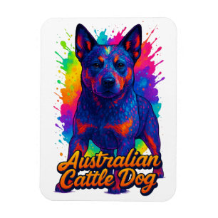 Vibrante Pop-Art-Illustration eines australischen Magnet