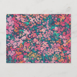 Vibrany Azalea Floral Postkarte