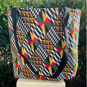 Vibrationen in afrikanischen Abstrakten Farben Tasche