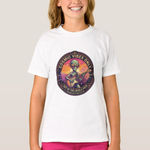 Vibrations Cosmiques Uniquement T-Shirt Drôle de