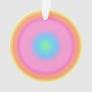Vibrations positives - Dégradé radial coloré