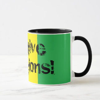 Vibrations positives ! Tasse de Rasta de