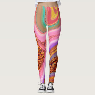 vibratorische Farbkunst Leggings