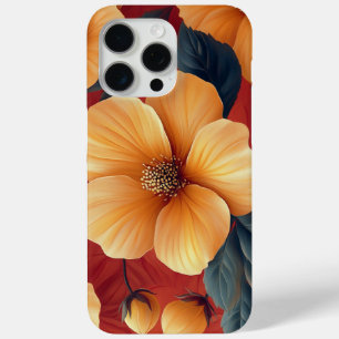 Vibrierende Blüten auf rotem Grund🌼 Case-Mate iPhone Hülle