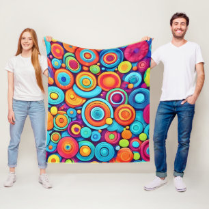 Vibrierende Kreislaufexplosion Fleecedecke