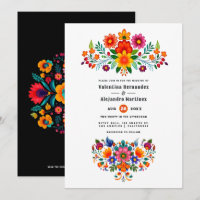 Vibrierende mexikanische Fiesta Floral Wedding