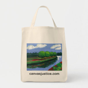 "Vibrierender Serenity-" Taschen-Tasche von der Tragetasche