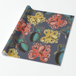 Vibrierender Vintager Geschenkpapier