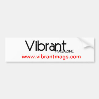 VIBRIERENDES Abziehbild Autoaufkleber