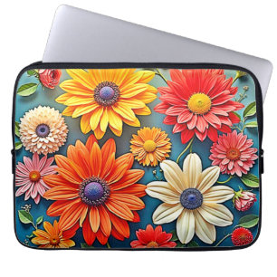 Vibrierendes Fantasiedesign Laptopschutzhülle