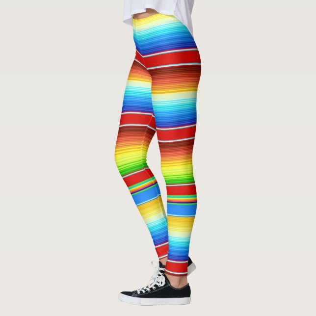 Vibrierendes mexikanisches umfassendes leggings (Links)