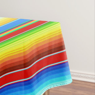 Vibrierendes mexikanisches umfassendes tischdecke
