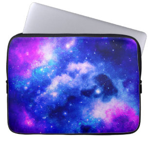 Vibrierendes Nebel-Entdeckungsmuster Laptopschutzhülle