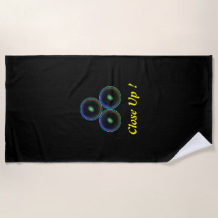 Vibrierendes Premium Sunset Beach Towel Design auf Strandtuch