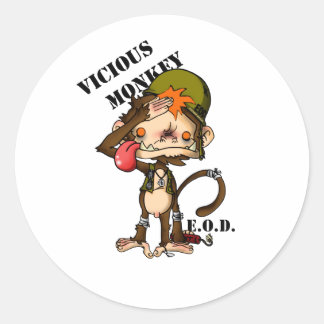 Vic Monk EOD Special Edition Runder Aufkleber