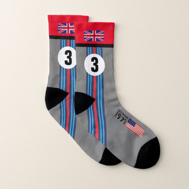 VIC-RACING-SOCKS 1971 SOCKEN (Paar)