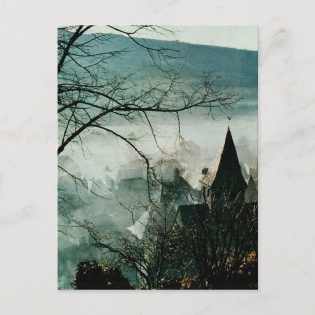 VIC sur CERE Postkarte der Kirche Cantonale France (Vorderseite)