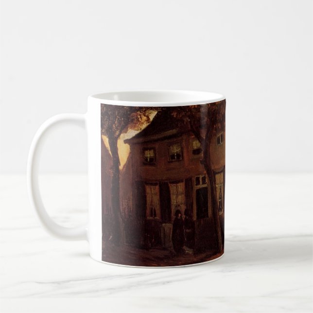 Vicarage in Nuenen von Vincent van Gogh Kaffeetasse (Links)