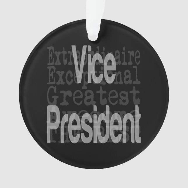Vice-président Extraordinaire (devant)