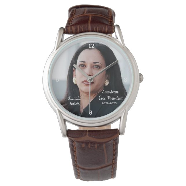 VICE PRESIDENT KAMALA HARRIS  ARMBANDUHR (Vorderseite)