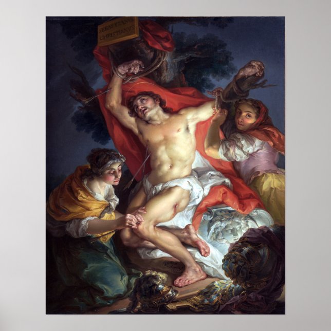 Vicente López y Portaña Saint Sebastian Poster (Vorne)