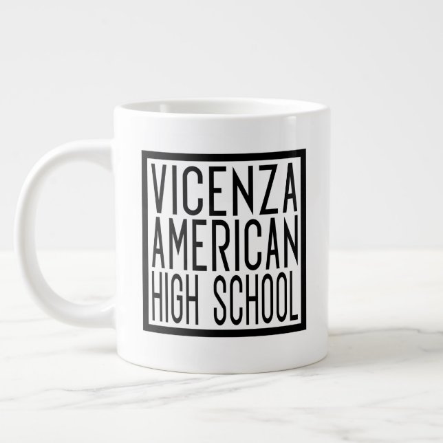 Vicenza American High School Jumbo-Tasse (Links)