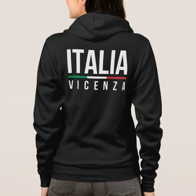 Vicenza Italia Hoodie (Rückseite)
