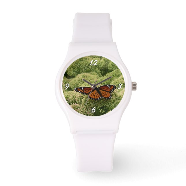 Viceroy Butterfly Schöne Naturfotografie Armbanduhr (Vorderseite)