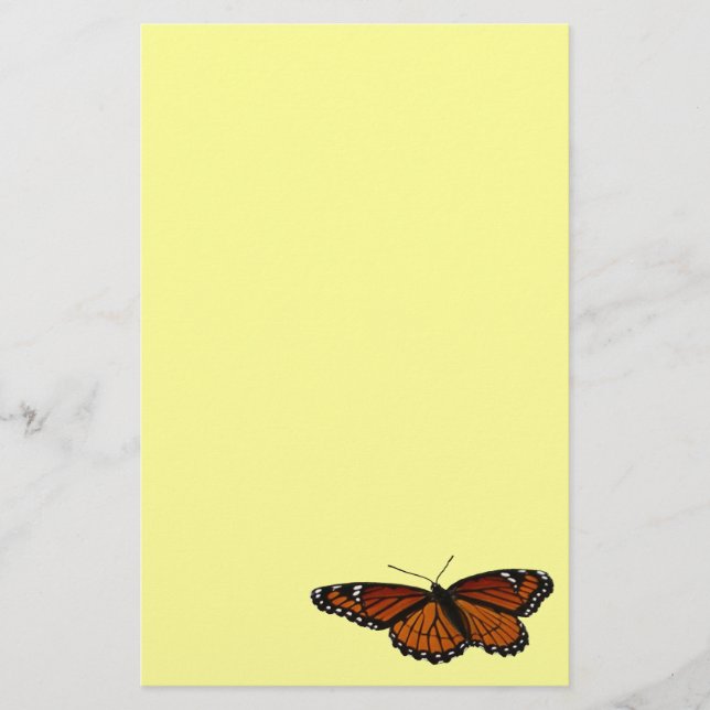 Viceroy Butterfly Schöne Naturfotografie Briefpapier (Vorderseite)