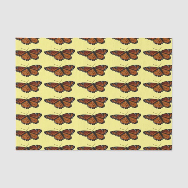 Viceroy Butterfly Schöne Naturfotografie Seidenpapier (Vorderseite)