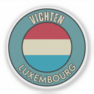 Vichten, Luxemburg Aufkleber