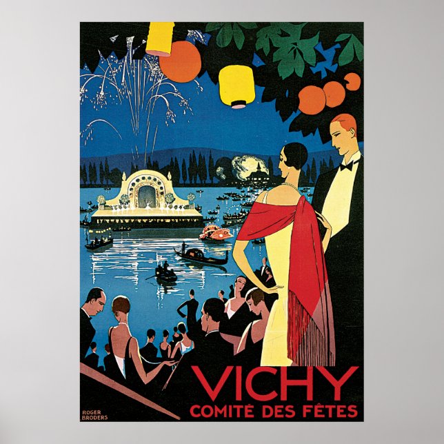 Vichy Comite Des Fetes Poster (Vorne)