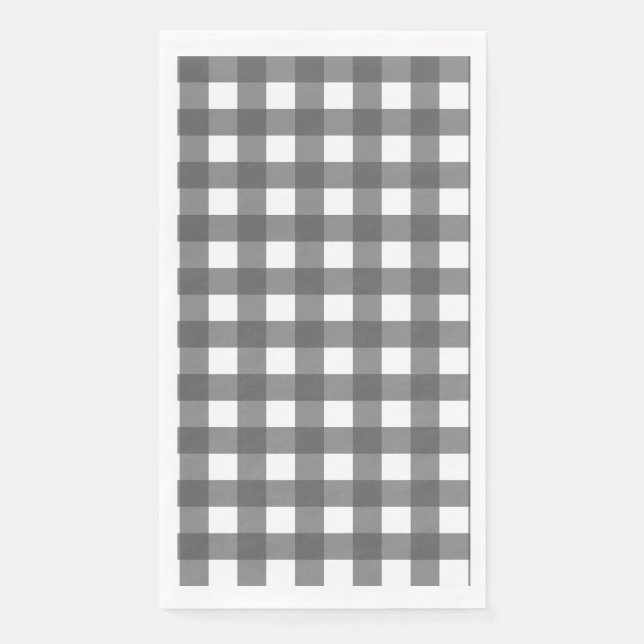 Vichy Hellgras Serviette (Vorderseite)